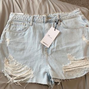 Forever 21 denim shorts